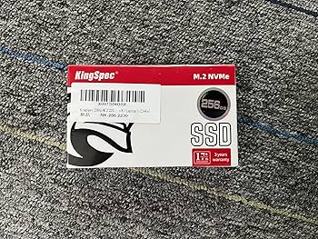 Amazon | KingSpec 256GB M.2 2230 SSD M2 NVMe SSD Gen3x4
